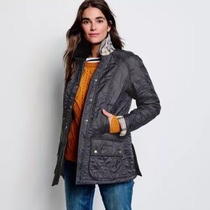 Barbour Women’s Beadnell Polarquilt Jacket navy sz 6